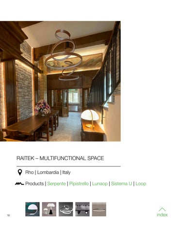 martinelli luce spa 灯饰目录 · Projects 册 - Martinelli Luce 第 18 页