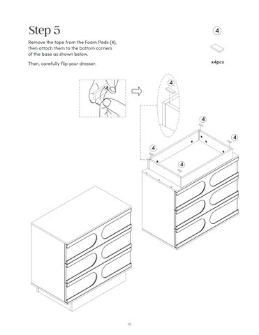 Iris 斗柜 Instruction Sheet 71231 第 10 页