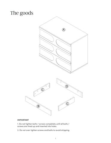 Iris 斗柜 Instruction Sheet 71231 第 3 页