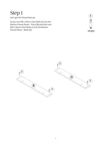 Iris 斗柜 Instruction Sheet 71231 第 5 页