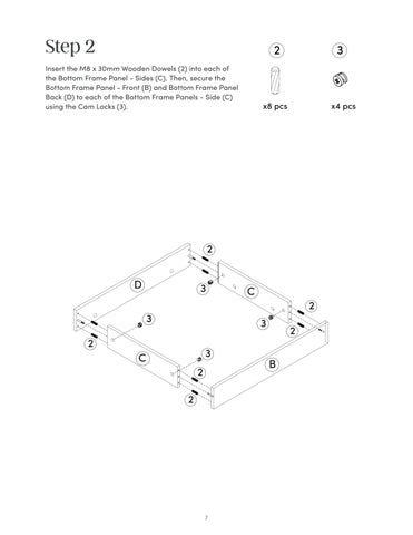 Iris 斗柜 Instruction Sheet 71231 第 7 页