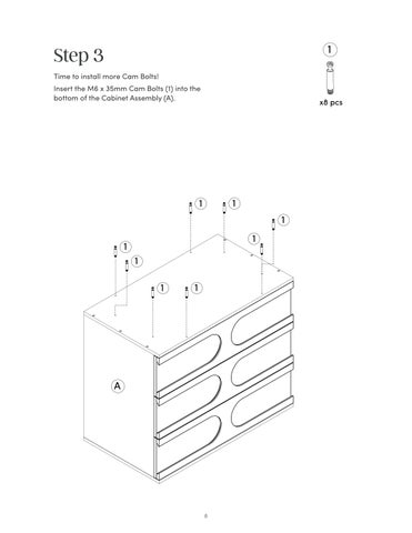 Iris 斗柜 Instruction Sheet 71231 第 8 页