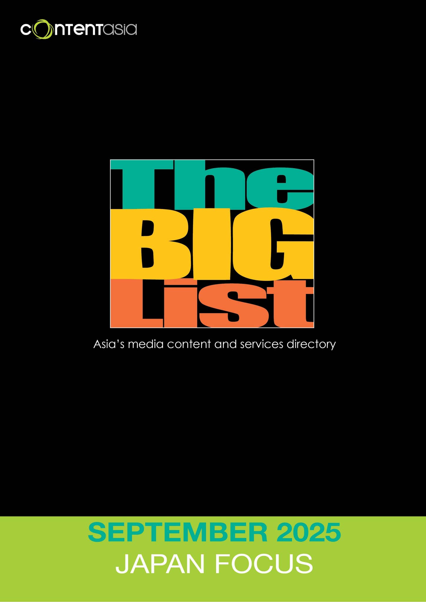 ContentAsia's The Big List 2025 – Japan Edition by ContentAsia - Issuu