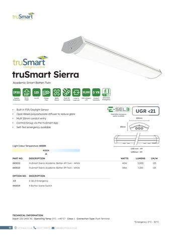 truSmart 智能 灯饰 指南 第 12 页