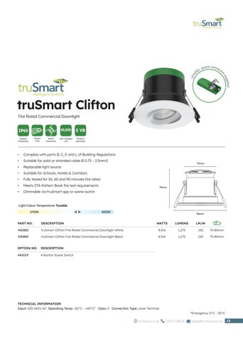 truSmart 智能 灯饰 指南 第 13 页