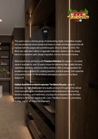 The Block 2025 Walk In Wardrobes 家具型录 第 3 页