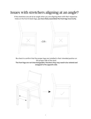 Chuck Bar 凳 Instruction Sheet 21420 第 7 页