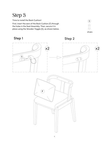 Chuck 餐椅 Instruction Sheet 24310 第 6 页