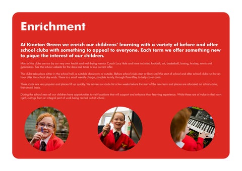Kineton Green Primary 教育 Prospectus 2025-26 第 10 页