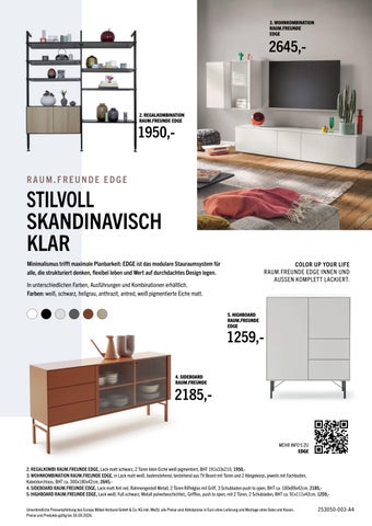 Raumfreunde 家具目录 Marken EMV 第 3 页