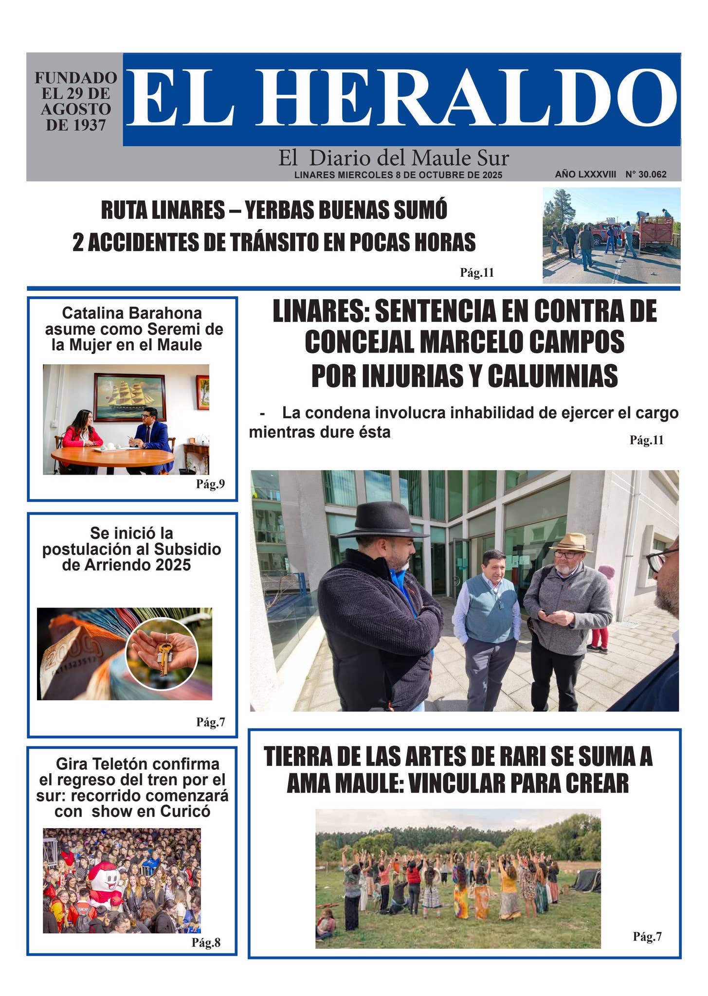 Miercoles 08 de octubre 2025