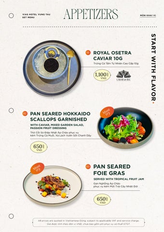 SET MENU by Hoàng Minh Nguyễn - Issuu