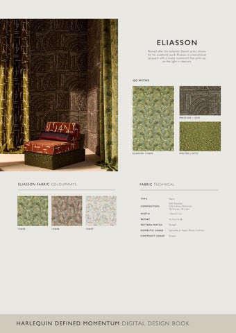 Hertex Internationals Harlequin Defined Momentum 布艺 × Wallpaper 灯饰产品集 第 16 页
