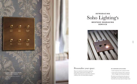 Soho 灯饰 Switches × Sockets 手册 2025/2026 第 10 页