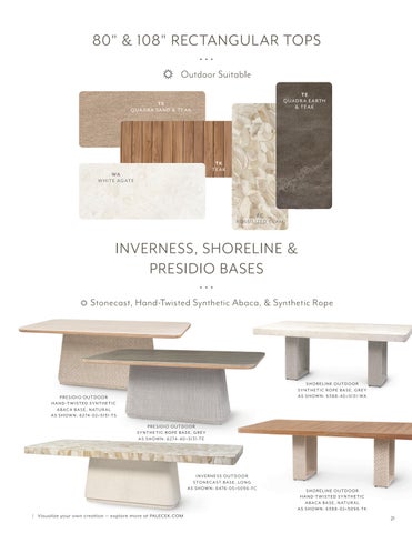 PALECEK Studio - 定制 Dining Tables 第 21 页