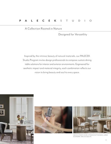 PALECEK Studio - 定制 Dining Tables 第 3 页