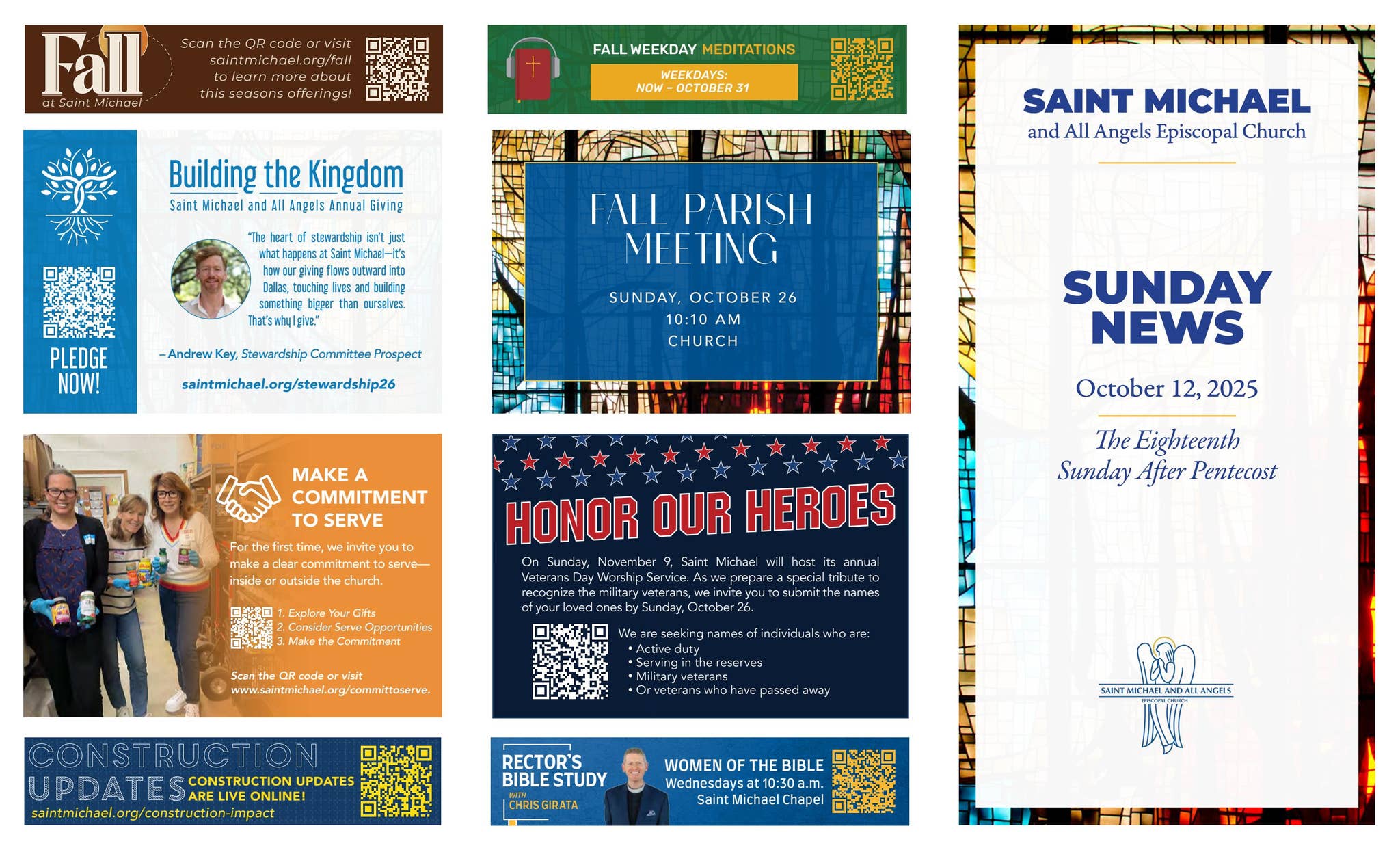 OCT. 12 | Sunday News by Saint Michael and All Angels Episcopal Church ...