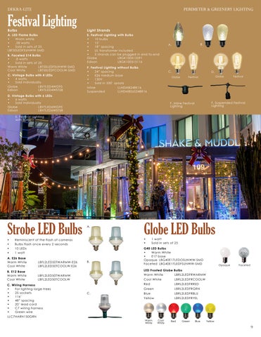 Dekra-Lite Industries, Inc. 灯饰目录 · 2025 Christmas Essentials | 灯饰 第 11 页