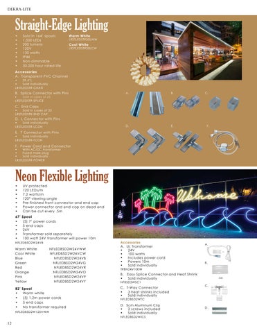 Dekra-Lite Industries, Inc. 灯饰目录 · 2025 Christmas Essentials | 灯饰 第 14 页