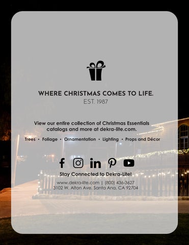 Dekra-Lite Industries, Inc. 灯饰目录 · 2025 Christmas Essentials | 灯饰 第 24 页