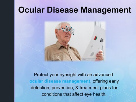 Ocular Disease Management by beyondsightfl - Issuu