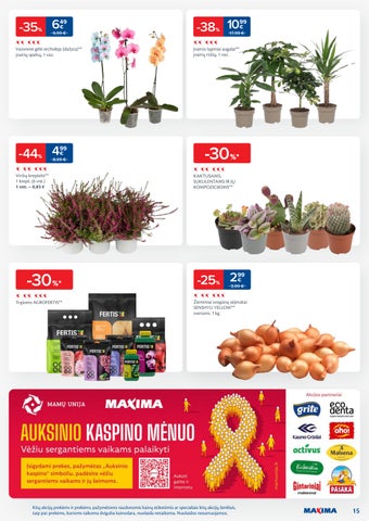 MAXIMA kaininis leidinys 编号 . 41 第 15 页