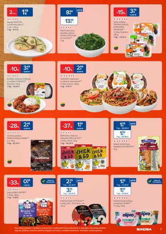 MAXIMA kaininis leidinys 编号 . 41 第 7 页