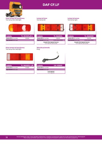 InterCars SA Trucklight 灯饰目录 ENG PL 第 12 页