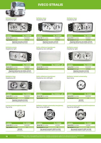 InterCars SA Trucklight 灯饰目录 ENG PL 第 16 页