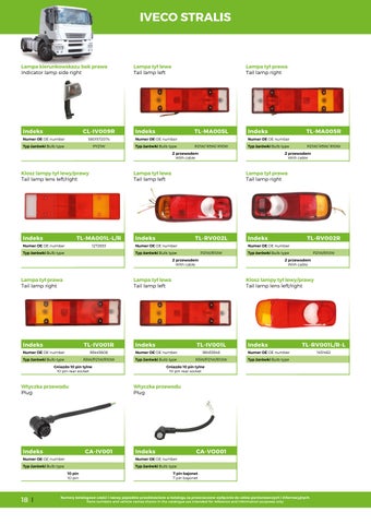 InterCars SA Trucklight 灯饰目录 ENG PL 第 18 页