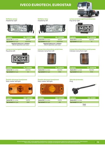 InterCars SA Trucklight 灯饰目录 ENG PL 第 19 页