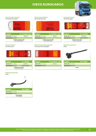 InterCars SA Trucklight 灯饰目录 ENG PL 第 21 页