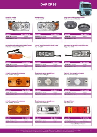 InterCars SA Trucklight 灯饰目录 ENG PL 第 7 页