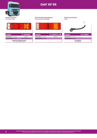 InterCars SA Trucklight 灯饰目录 ENG PL 第 8 页