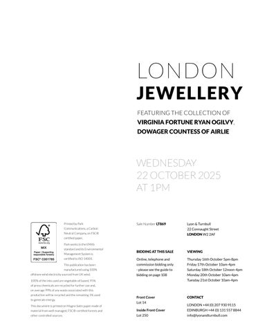 LONDON JEWELLERY Ft. The 家具产品集 of Virginia Fortune Ryan Ogilvy, Dowager Countess of Airlie 第 3 页