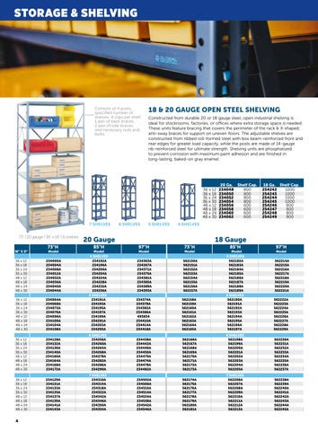 Indoff - ThomasNet - 2025 Material Handling 家具目录 第 4 页