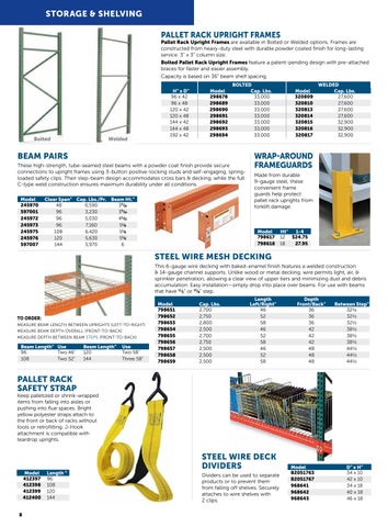 Indoff - ThomasNet - 2025 Material Handling 家具目录 第 8 页