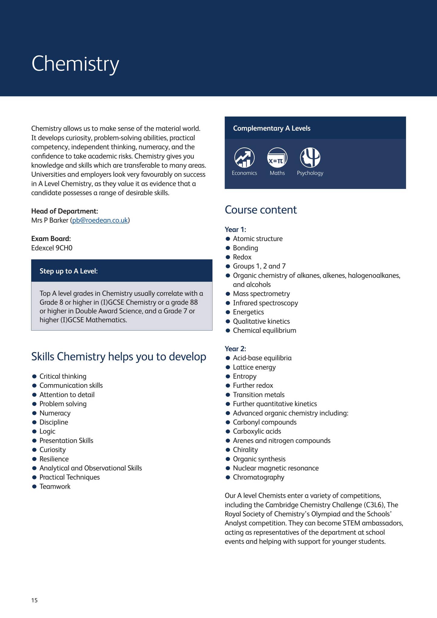 Sixth Form Curriculum Booklet 2026-2027 by Roedean School - Issuu
