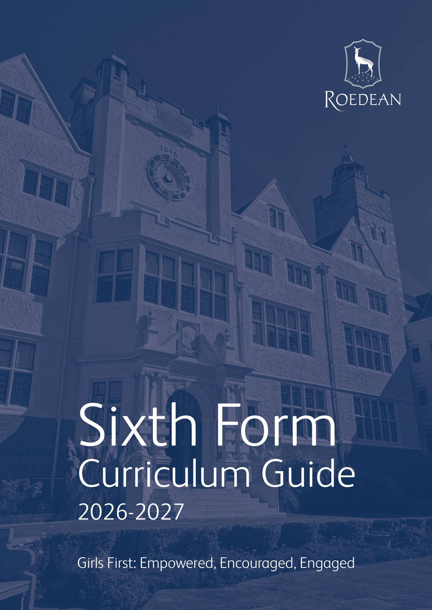 Sixth Form Curriculum Booklet 2026-2027 by Roedean School - Issuu