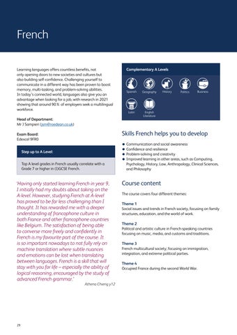 Sixth Form Curriculum Booklet 2026-2027 by Roedean School - Issuu