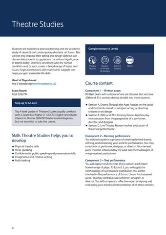 Sixth Form Curriculum Booklet 2026-2027 by Roedean School - Issuu