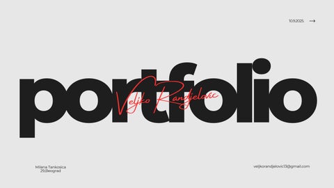 VeljkoRandjelovic-ProductionPortfolio