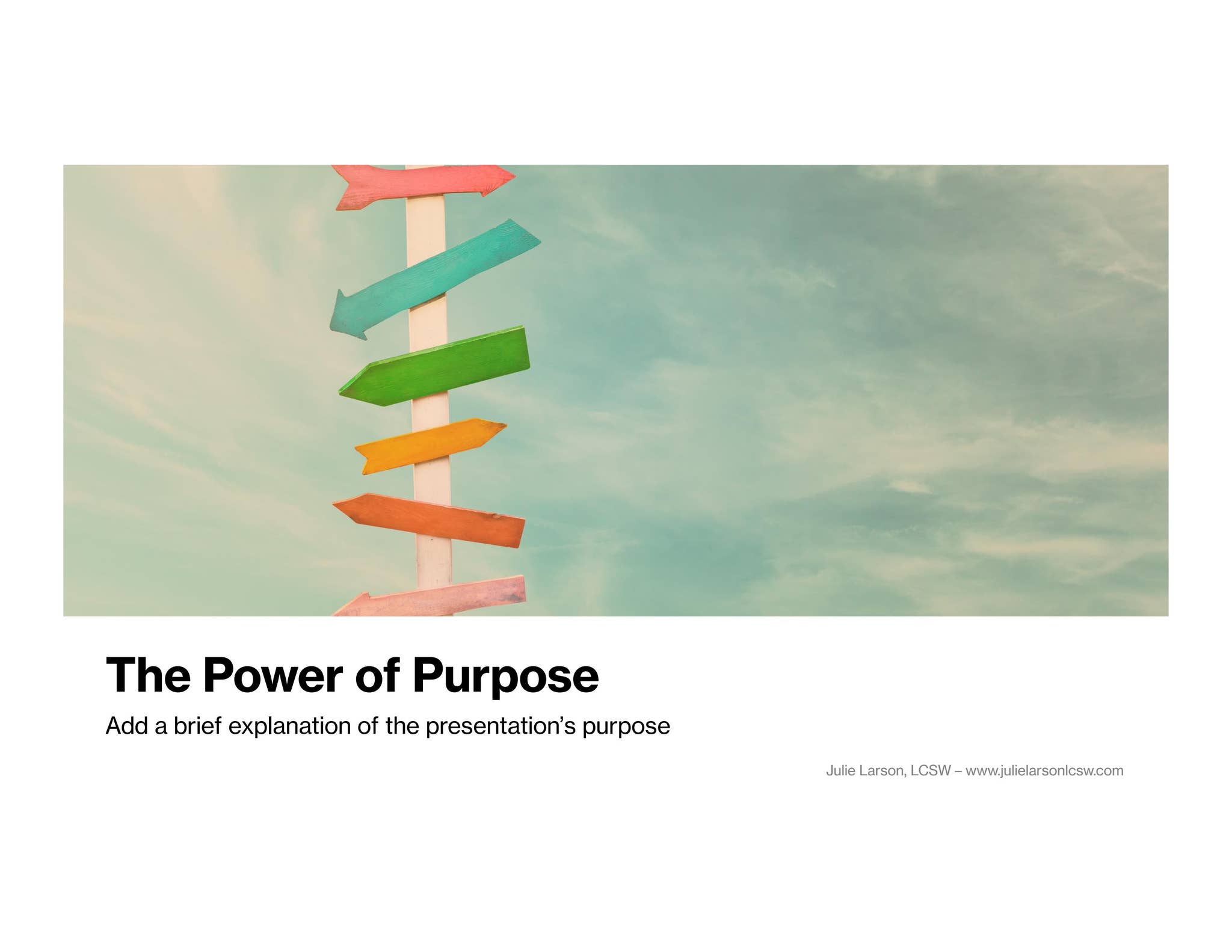 Purpose by Derek Brown - Issuu