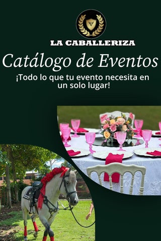 catalogo de eventos
