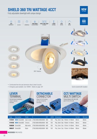 Lighting Edition 17 灯饰目录 · Saxby 第 24 页