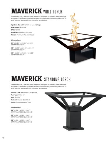 The Outdoor Plus 家具目录 · 2025 FIRE TORCHES by 第 10 页
