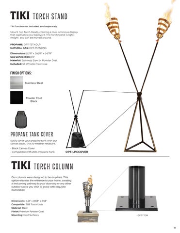 The Outdoor Plus 家具目录 · 2025 FIRE TORCHES by 第 11 页
