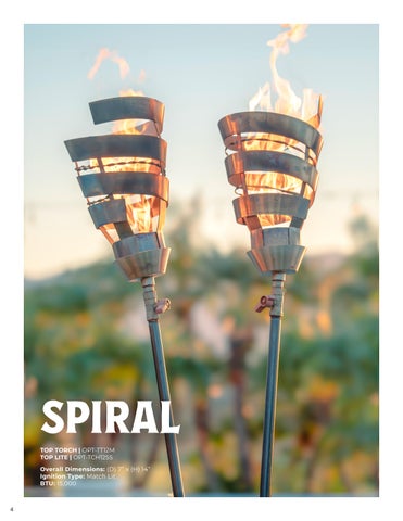 The Outdoor Plus 家具目录 · 2025 FIRE TORCHES by 第 4 页