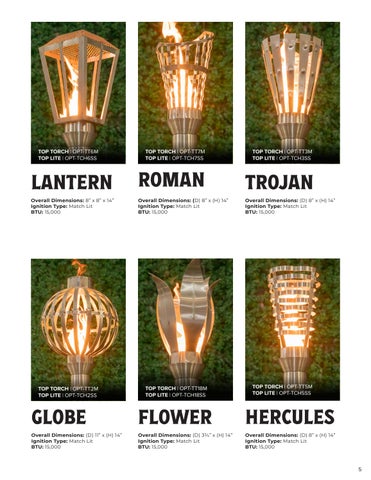 The Outdoor Plus 家具目录 · 2025 FIRE TORCHES by 第 5 页