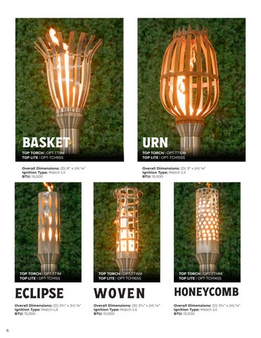 The Outdoor Plus 家具目录 · 2025 FIRE TORCHES by 第 6 页